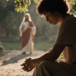 Viva o presente com consciência. Preocupar-se nos afasta do agora e alimenta a ansiedade. Jesus ensina: a vida vale mais que o medo do futuro.
